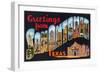 Greetings from San Antonio, Texas-null-Framed Art Print