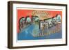 Greetings from San Diego, California-null-Framed Art Print