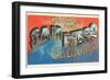 Greetings from San Diego, California-null-Framed Art Print