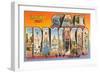 Greetings from San Francisco, California-null-Framed Art Print