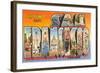 Greetings from San Francisco, California-null-Framed Art Print