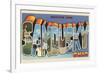 Greetings from Sandusky, Ohio-null-Framed Art Print