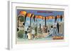 Greetings from Sandusky, Ohio-null-Framed Art Print