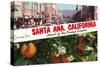 Greetings from Santa Ana, California-null-Stretched Canvas