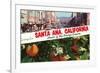 Greetings from Santa Ana, California-null-Framed Premium Giclee Print