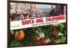 Greetings from Santa Ana, California-null-Framed Art Print