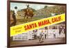 Greetings from Santa Maria, California-null-Framed Art Print