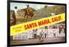 Greetings from Santa Maria, California-null-Framed Art Print