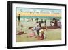 Greetings from Seaside, Oregon-null-Framed Art Print