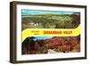 Greetings from Shenandoah Valley-null-Framed Art Print