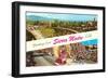 Greetings from Sierra Madre, California-null-Framed Art Print