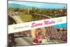 Greetings from Sierra Madre, California-null-Mounted Art Print