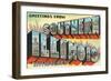 Greetings from Southern Illinois, Little Egypt-null-Framed Art Print