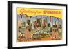 Greetings from Springfield-null-Framed Art Print