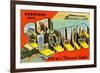 Greetings from St. Louis, Missouri-null-Framed Art Print