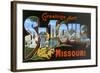 Greetings from St. Louis, Missouri-null-Framed Art Print