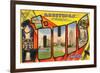 Greetings from St. Louis, Missouri-null-Framed Art Print