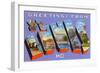 Greetings from St. Louis, Missouri-null-Framed Art Print