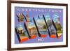 Greetings from St. Louis, Missouri-null-Framed Art Print