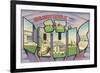 Greetings from St. Louis-null-Framed Premium Giclee Print