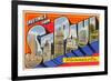 Greetings from St. Paul, Minnesota-null-Framed Premium Giclee Print