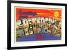 Greetings from St. Petersburg, Florida-null-Framed Premium Giclee Print