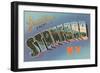 Greetings from Stamford, New York-null-Framed Art Print