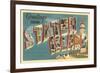 Greetings from Staten Island, New York-null-Framed Art Print