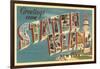 Greetings from Staten Island, New York-null-Framed Art Print