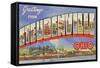 Greetings from Steubenville, Ohio-null-Framed Stretched Canvas