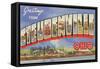 Greetings from Steubenville, Ohio-null-Framed Stretched Canvas