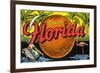 Greetings from Stuart, Florida-null-Framed Premium Giclee Print