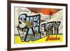 Greetings from Sun Valey, Idaho-null-Framed Giclee Print