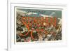 Greetings from Sunshine City, St. Petersburg, Florida-null-Framed Premium Giclee Print