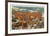 Greetings from Sunshine City, St. Petersburg, Florida-null-Framed Premium Giclee Print