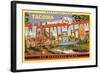 Greetings from Tacoma-null-Framed Art Print