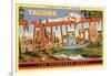 Greetings from Tacoma-null-Framed Art Print