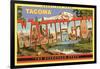 Greetings from Tacoma-null-Framed Art Print