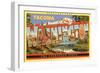 Greetings from Tacoma-null-Framed Art Print