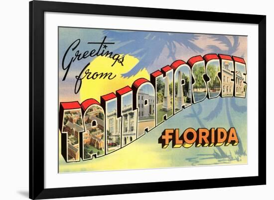 Greetings from Tallahassee, Florida-null-Framed Art Print