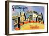 Greetings from Tampa, Florida-null-Framed Art Print