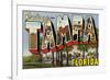 Greetings from Tampa, Florida-null-Framed Art Print