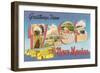 Greetings from Taos, New Mexico-null-Framed Art Print