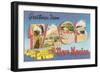 Greetings from Taos, New Mexico-null-Framed Art Print