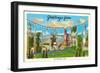 Greetings from Tennessee, the Volunteer State-null-Framed Giclee Print