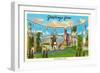 Greetings from Tennessee, the Volunteer State-null-Framed Giclee Print