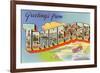 Greetings from Tennessee-null-Framed Premium Giclee Print