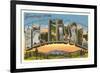 Greetings from Tennessee-null-Framed Premium Giclee Print