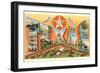 Greetings from Texas-null-Framed Art Print