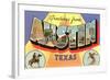 Greetings from Texas-null-Framed Art Print